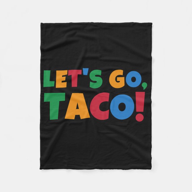 Cobertor De Velo Vamos Lá Taco' Frango Trump Tarifa  (Frente)