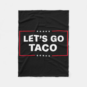 Cobertor De Velo Vamos Lá Taco Para Homens Mulheres Engraçado