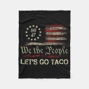 Cobertor De Velo Vamos Lá Taco Paródia Meme Engraçado 4 