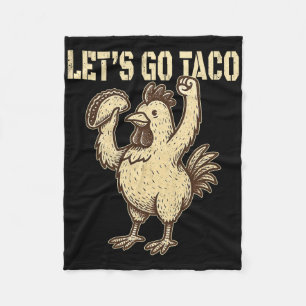Cobertor De Velo Vamos Lá Taco Retro Vintage Vamos Lá Taco 2 