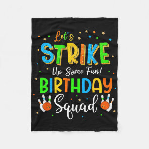 Cobertor De Velo Vamos Nos Divertir! Birthday Squad Crew Bowl