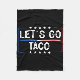 Cobertor De Velo Vamos Retro Engraçado Go Taco