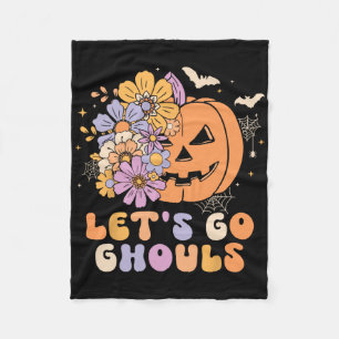 Cobertor De Velo Vamos Vai Ghouls Halloween Pumpkin Costume Retro G