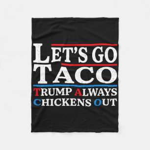 Cobertor De Velo Vamos Vai Taco Engraçado Sempre Chickles Saia Vamo