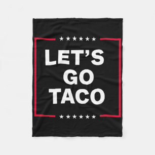 Cobertor De Velo Vamos Vai Taco Trump Sempre Fala Engraçado Tari