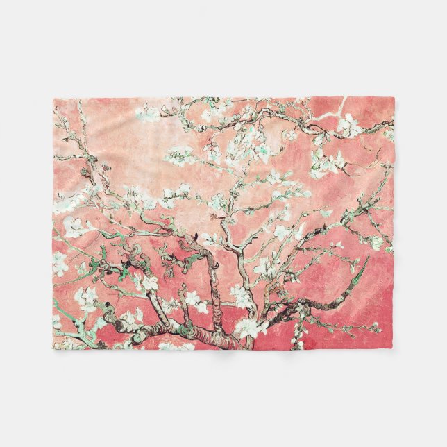 Cobertor De Velo Van Gogh Almond Blossoms (Frente (Horizontal))