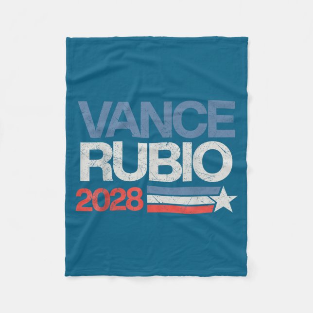 Cobertor De Velo Vance Rubio 2028 Presidente Jd Vance Marco Rubio E (Frente)