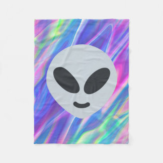 Cobertor De Velo vaporwave alienígena emoji