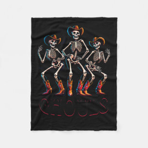 Cobertor De Velo Vaqueiras Engraçadas de Halloween
