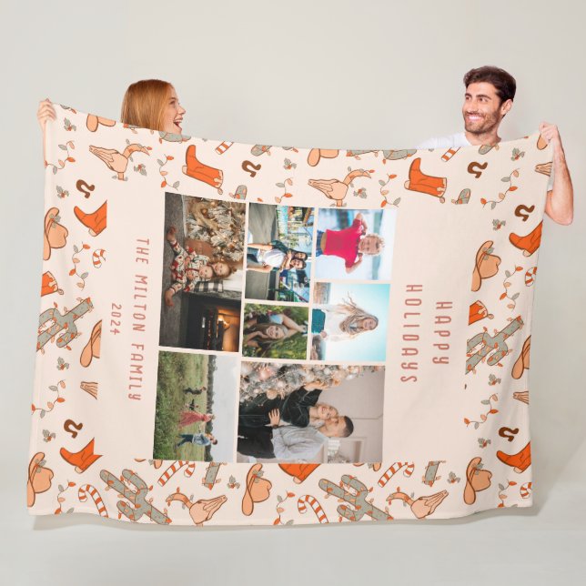 Cobertor De Velo Várias Fotos do Feriado do Cowboy (In Situ)