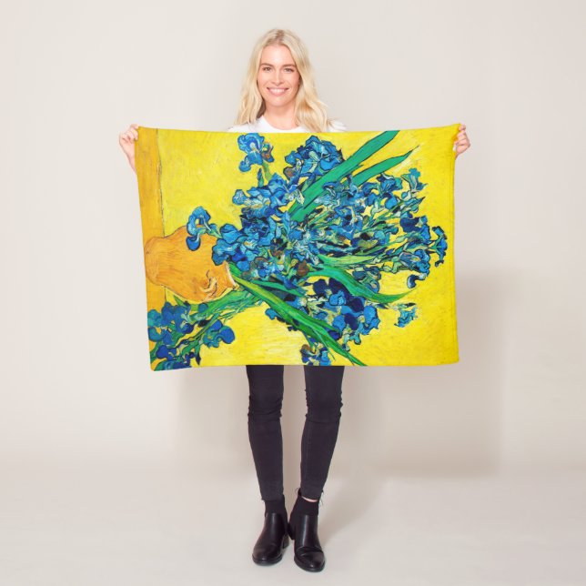 Cobertor De Velo Vase com irlandeses, Van Gogh (In Situ)