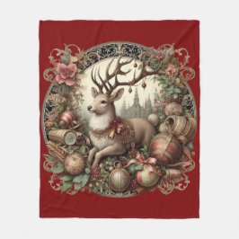 Cobertor De Velo Veado com decoração