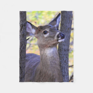 Cobertor De Velo Veado na floresta