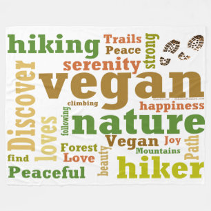 Cobertor De Velo Vegan Hiker Hiking Serenity