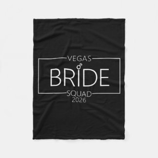 Cobertor De Velo Vegas Bride Squad 2026 Married in Vegas