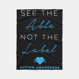 Cobertor De Velo Veja O Capaz Não O Rótulo Autismo Síndrome de Down