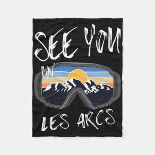 Cobertor De Velo Vejo Você Em Les Arcs França Férias De Caminhada E