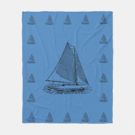 Cobertor De Velo Velejando em um Knockabout