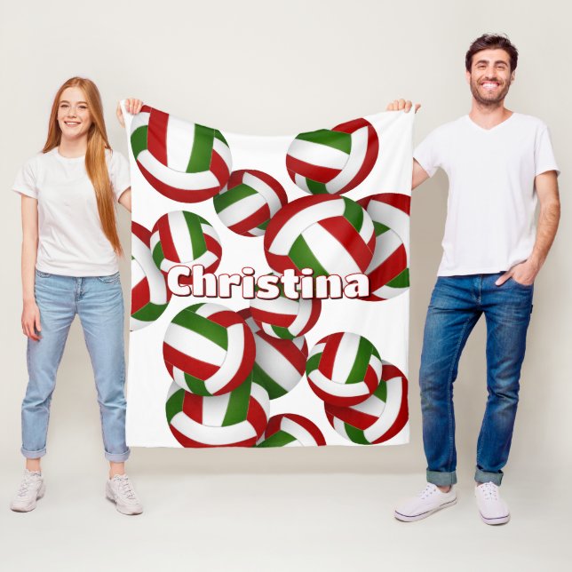 Cobertor De Velo velocistas verdes e vermelhos (In Situ)