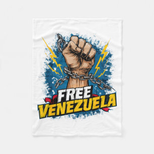 Cobertor De Velo Venezuela Coração Bandeira da Venezuela