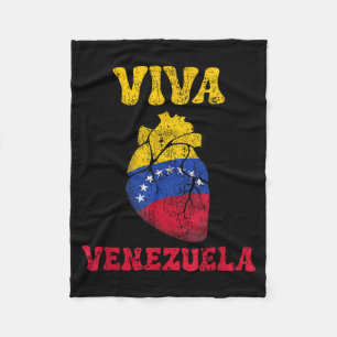Cobertor De Velo Venezuela Livre 2026 Bandeira do Coração da Venezu
