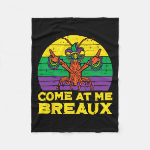 Cobertor De Velo Venha Para Mim Breaux Crawfish Engraçado Mens Mard