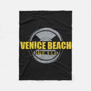 Cobertor De Velo Venice Beach California Usa Gym Bodybuilding Worko