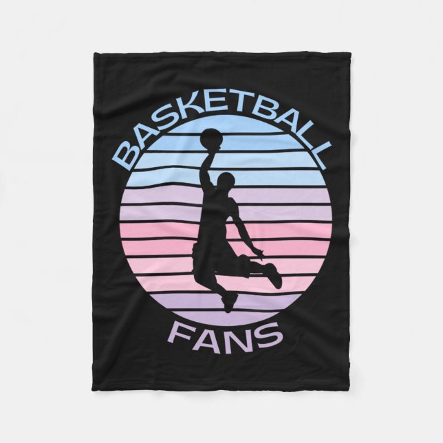 Cobertor De Velo Ventiladores de basquete (Frente)