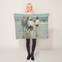 Verão em Brighton Beach (por E.H. Potthast)