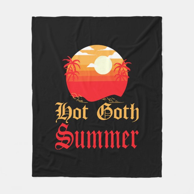 Cobertor De Velo verão gótico quente (Frente)