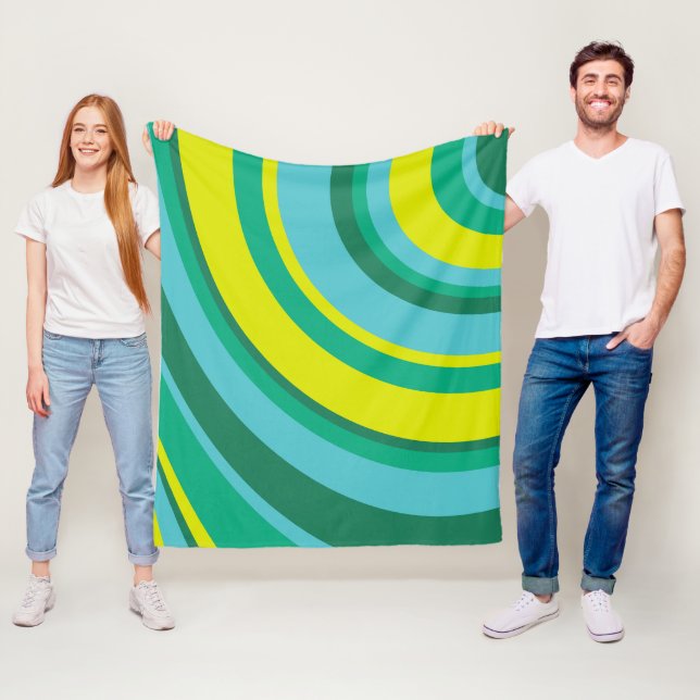 Cobertor De Velo Verde-Arco-Íris-Arco-Íris-Arco-Íris de 70 anos (In Situ)