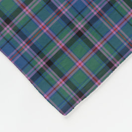 Cobertor De Velo Verde e Azul Clan Cooper Scottish Tartan