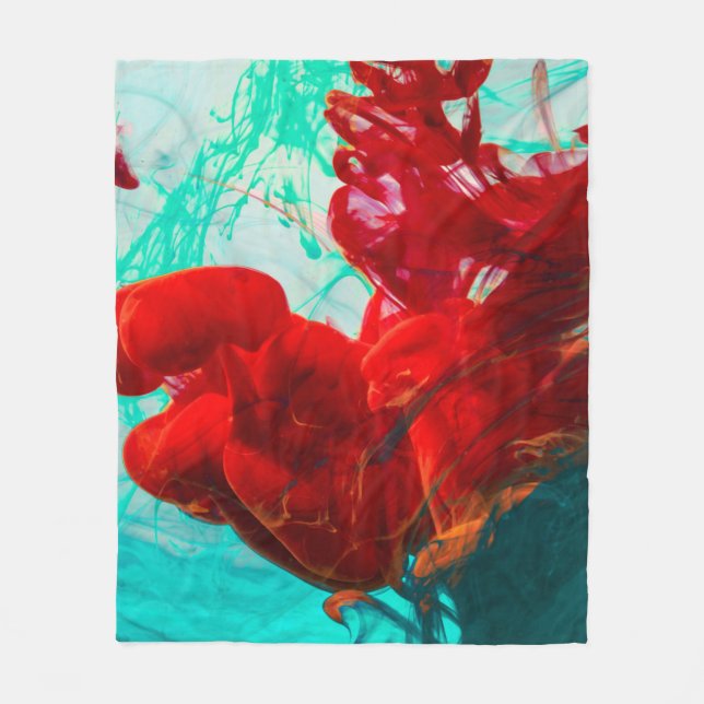 Cobertor De Velo Verde e Vermelho da Casa (Frente)