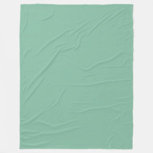 Cobertor De Velo Verde Mar Grande