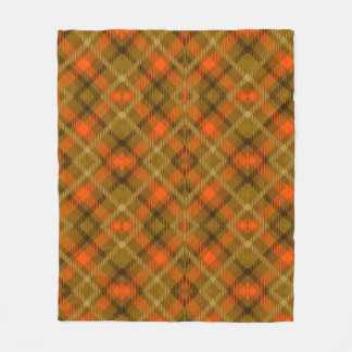 Cobertor De Velo Verificação do Padrão de Xadrez do Tartan Verde La