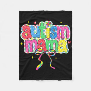 Cobertor De Velo Verificado Autismo Mama Coquette Arco Autism Aware