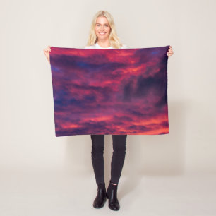 Cobertor De Velo vermelho augural