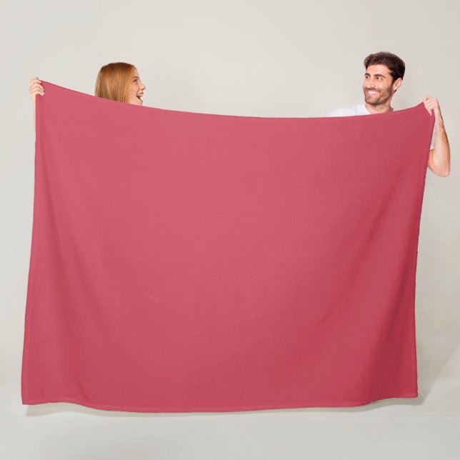 Cobertor De Velo Vermelho-tijolo (cor sólida) (In Situ)