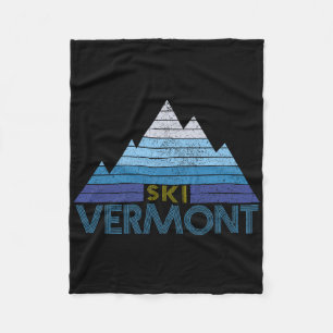 Cobertor De Velo Vermont Esqui Lembrança Esportes de Montanha Vinta