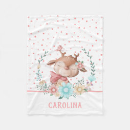 Cobertor De Velo Versável Floral de Veado Bonito