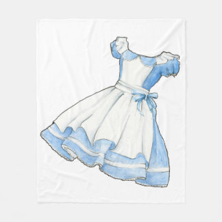 Cobertor De Velo Vestido de Alice do livro da história do país das