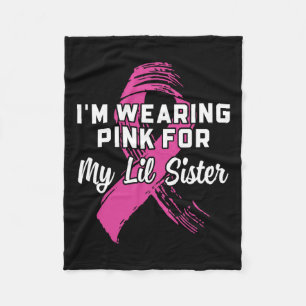 Cobertor De Velo Vestindo Rosa Para Minha Irmã Irmã Mama Conhecida