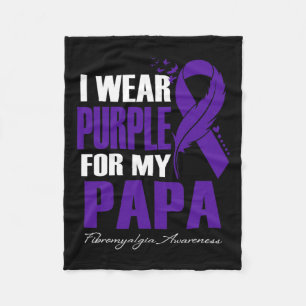 Cobertor De Velo Vestir Roxo Para O Meu Papa Fibromialgia Fea De Co