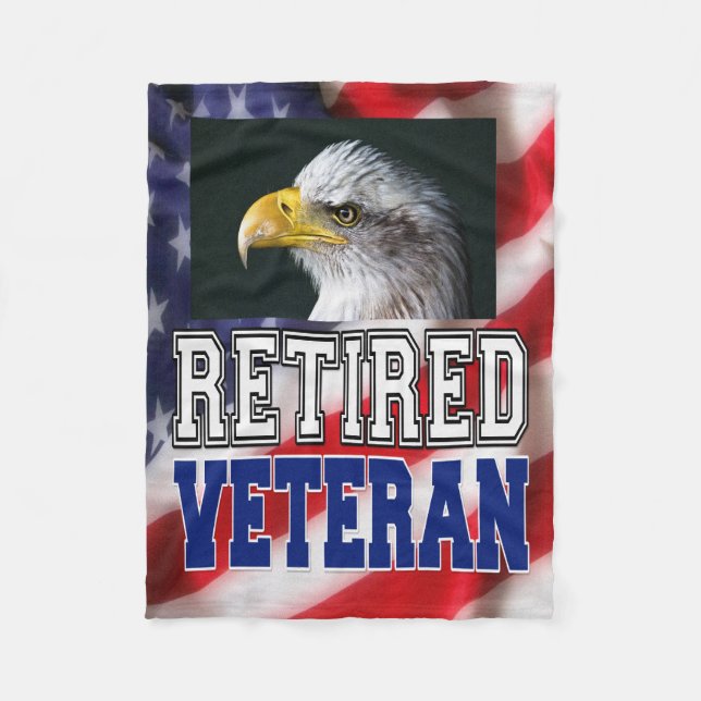 Cobertor De Velo Veterano aposentado (Frente)