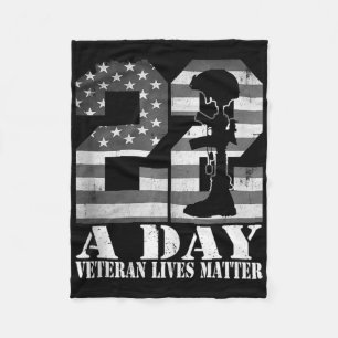 Cobertor De Velo Veterano Vive Bandeira Americana do Exército Milit