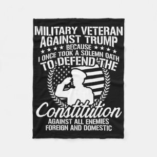 Cobertor De Velo Veteranos Militares Contra Trump Eleição 2020 EUA
