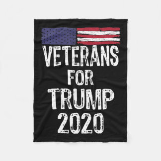 Cobertor De Velo Veteranos Militares Para Trump 2020 Contra Joe