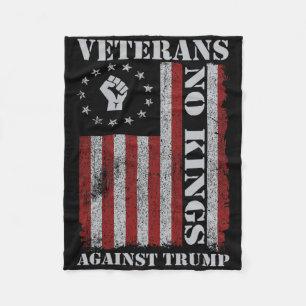 Cobertor De Velo Veteranos Militares Protestam Bandeira Dos EUA Sem