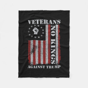 Cobertor De Velo Veteranos Militares Protestam Bandeira Dos EUA Sem