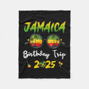 Cobertor De Velo Viagem de Aniversário Jamaica 2025 Férias em Famíl